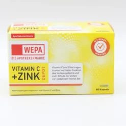 WEPA Vitamin C+Zink Kapseln 60 Stück