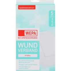 WEPA Wundverband 8x15 cm steril 5 St