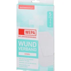 WEPA Wundverband 8x15 cm steril 5 St