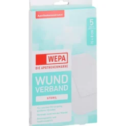 WEPA Wundverband 8x15 cm steril 5 St