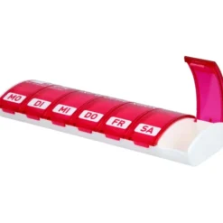 WEPA 1x7 Wochenbox UV-Schutz+ pink 1 St