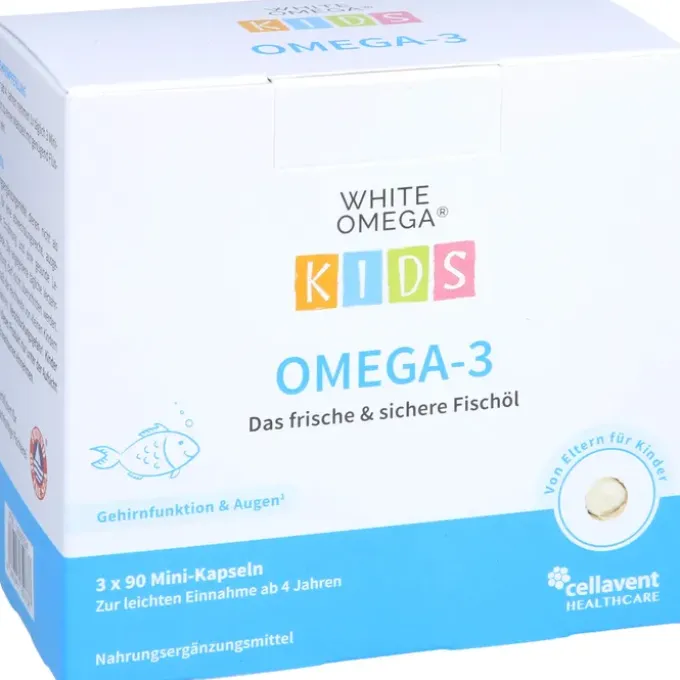 WHITE OMEGA Kids Weichkapseln 270 Stück