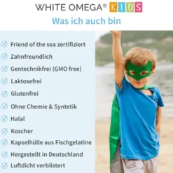 WHITE OMEGA Kids Weichkapseln 270 Stück