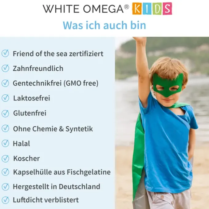 WHITE OMEGA Kids Weichkapseln 270 Stück