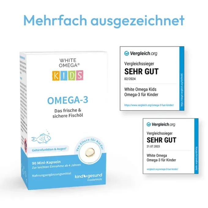 WHITE OMEGA Kids Weichkapseln 270 Stück