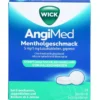 WICK AngiMed Mentholgeschmack 5 mg/1 mg Lutschtab. 24 St