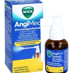 WICK AngiMed Zitronengeschm.2mg/ml+0,5mg/ml Spr. 30 ml