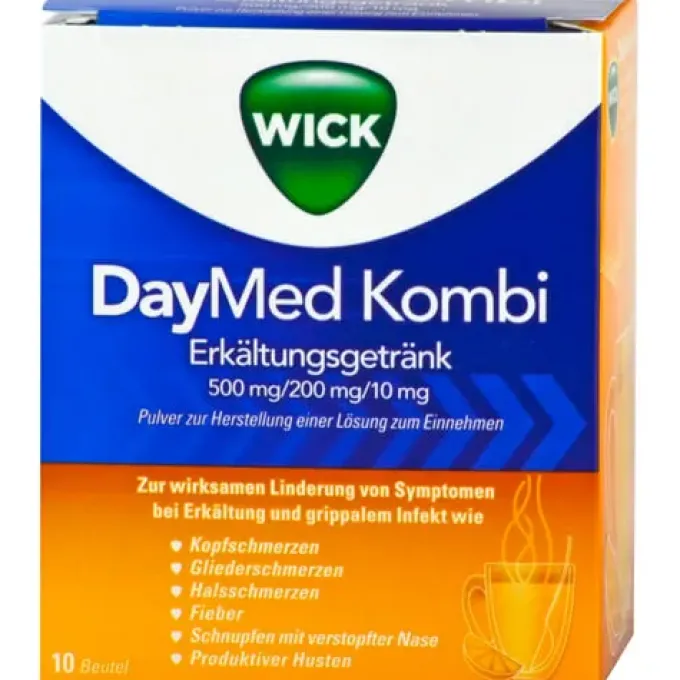 WICK DayMed Kombi Erkältungsgetränk 10 St