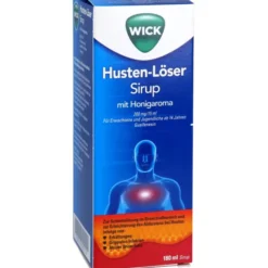 WICK Husten-Löser Sirup mit Honigaroma 200mg/15ml 180 ml