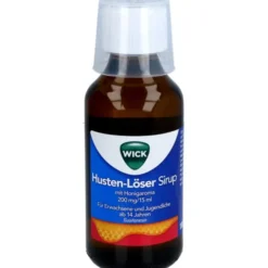WICK Husten-Löser Sirup mit Honigaroma 200mg/15ml 180 ml