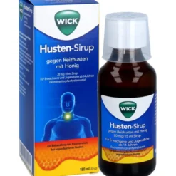 WICK Husten-Sirup gegen Reizhusten mit Honig 180 ml