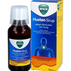 WICK Husten-Sirup gegen Reizhusten mit Honig 180 ml