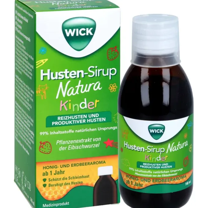 WICK Husten-Sirup Natura Kinder 140 ml
