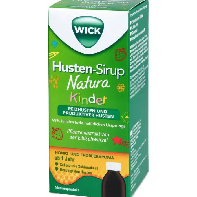 WICK Husten-Sirup Natura Kinder 140 ml