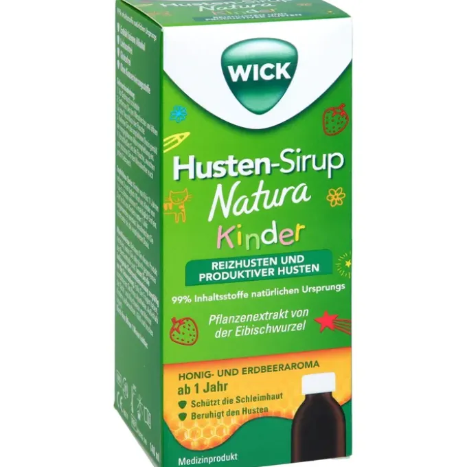 WICK Husten-Sirup Natura Kinder 140 ml