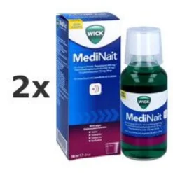 WICK MediNait mit Anisgeschmack Sirup Set 2x180ml