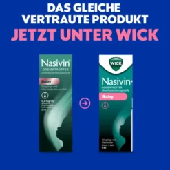 WICK Nasivin Dosiertropfer oK Baby 0,1 mg/ml NTR 5 ml
