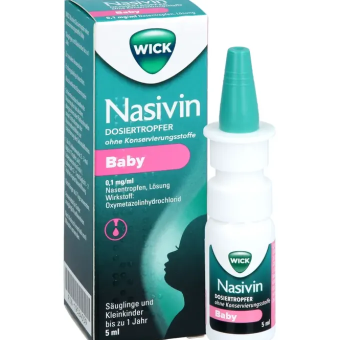 WICK Nasivin Dosiertropfer oK Baby 0,1 mg/ml NTR 5 ml