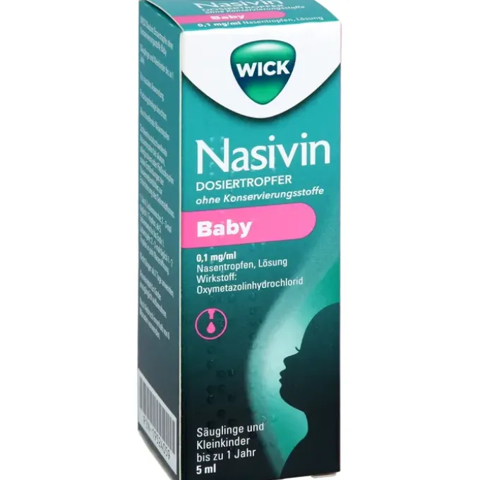 WICK Nasivin Dosiertropfer oK Baby 0,1 mg/ml NTR 5 ml