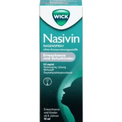 WICK Nasivin Nasenspray oK Erw./Schulkin.0,5 mg/ml 10 ml