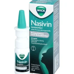 WICK Nasivin Nasenspray oK Erw./Schulkin.0,5 mg/ml 10 ml