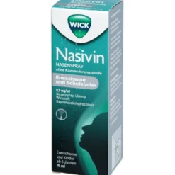 WICK Nasivin Nasenspray oK Erw./Schulkin.0,5 mg/ml 10 ml