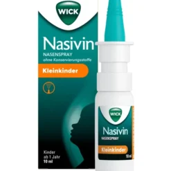 WICK Nasivin Nasenspray oK Kleinkinder 0,25 mg/ml 10 ml