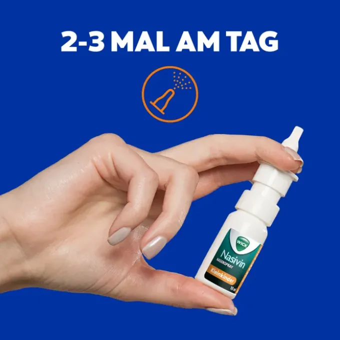 WICK Nasivin Nasenspray oK Kleinkinder 0,25 mg/ml 10 ml