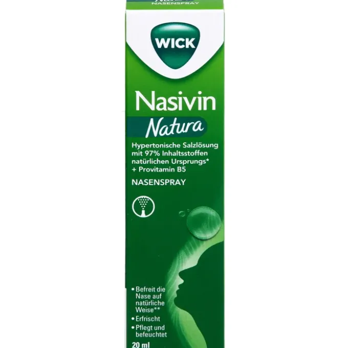 WICK Nasivin Natura Nasenspray 20 ml