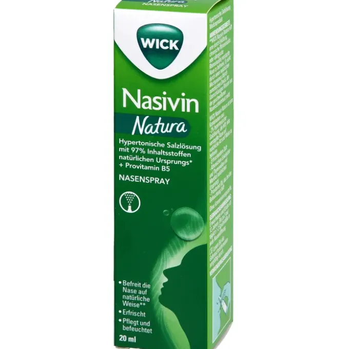 WICK Nasivin Natura Nasenspray 20 ml