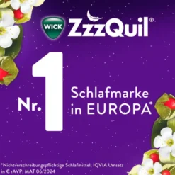 WICK ZzzQuil Gute Nacht+ Stress Balance 28 Stück