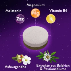 WICK ZzzQuil Gute Nacht+ Stress Balance 28 Stück