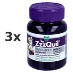 WICK ZzzQuil Intens Dreierpackung 3x30 St
