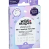 WILD STRIPES Anti-Pickel Patches Holo Clear 24 St