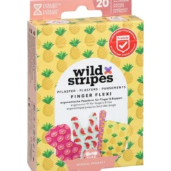 WILD STRIPES Pflaster Finger Flexi Food INT 20 St