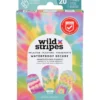 WILD STRIPES Pflaster waterproof secu.Rainbow INT 20 St