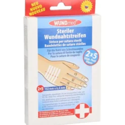 WUNDNAHTSTREIFEN 6,4x102 mm 10 St