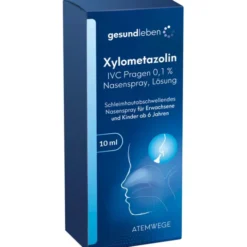 XYLOMETAZOLIN IVC Pragen 0,1% Nasenspray Lösung 10 ml