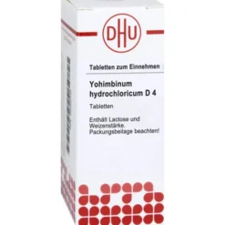 YOHIMBINUM HYDROCHLORICUM D 4 Tabletten 80 St