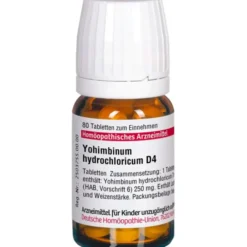 YOHIMBINUM HYDROCHLORICUM D 4 Tabletten 80 St