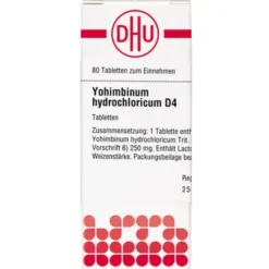 YOHIMBINUM HYDROCHLORICUM D 4 Tabletten 80 St