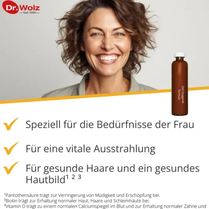 ZELL OXYGEN Formula Trinkampullen 14 Stück