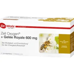 ZELL OXYGEN+Gelee Royale 600 mg Trinkampullen 14 Stück