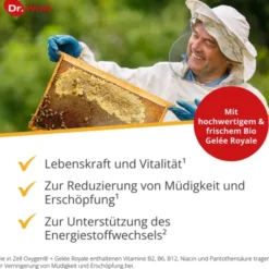 ZELL OXYGEN+Gelee Royale 600 mg Trinkampullen 14 Stück