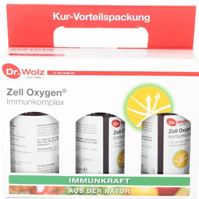 ZELL OXYGEN Immunkomplex Kur flüssig Set 2x3St