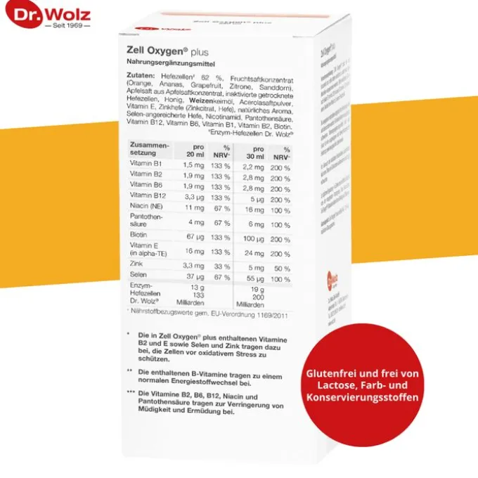 ZELL OXYGEN plus flüssig 250 ml