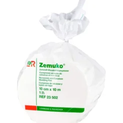 ZEMUKO Vliesstoff-Kompr.gerollt 10 cmx10 m 1 St