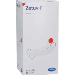 ZETUVIT Saugkompressen steril 10x20 cm 25 St
