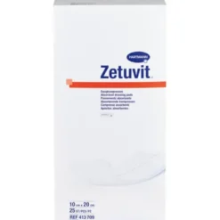 ZETUVIT Saugkompressen steril 10x20 cm 25 St