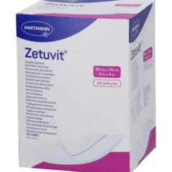 ZETUVIT Saugkompressen steril 10x10 cm 25 St